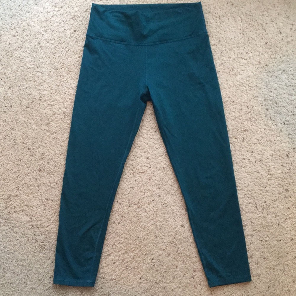 Fabletics hunter green high rise legging